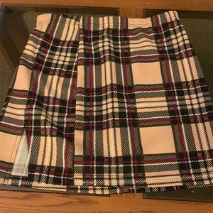 SHEIN mini skirt w/side cut